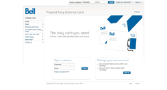 Desktop Screenshot of prepaid.bell.ca
