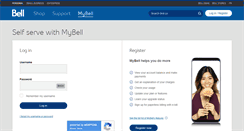 Desktop Screenshot of mybell.bell.ca